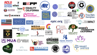 More than 30 organizations dedicated to privacy and reproductive hea